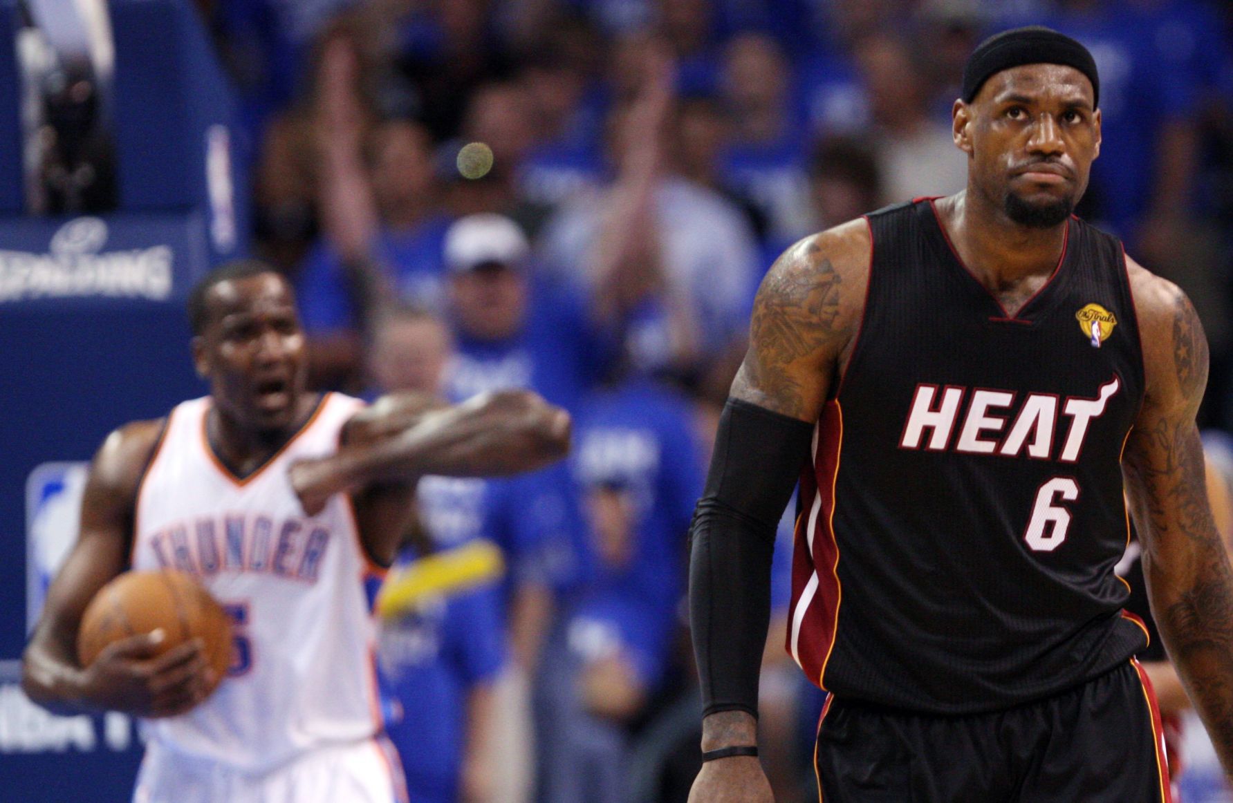 Game 2: Miami 100, Oklahoma City 96